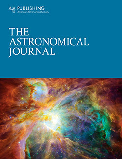 Astronomical Journal Cover