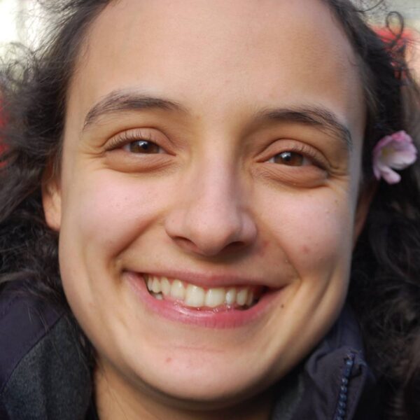 Portrait close-up of Lia Marta Bernabò