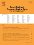 Geochimica Et Cosmochimica Acta