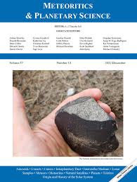 Meteortics And Planetary Science