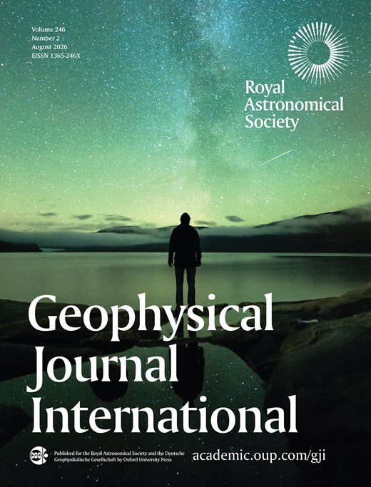 Geophysical Journal International cover